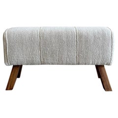 Custom Made Turkish Rug Pommel Horse Bench