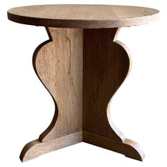 Custom Made White Oak Accent Table or Side Table