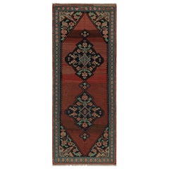 Rug & Kilim’s Afghan Tribal Kilim with Medallions and Geometric Floral Patterns