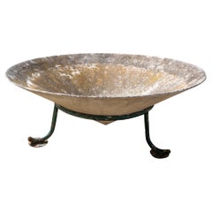 Willy Guhl Large Round Saucer Planter