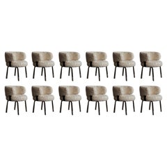 Gianni Moscatelli Dining Chairs for Formanova, 1968, Set of 12