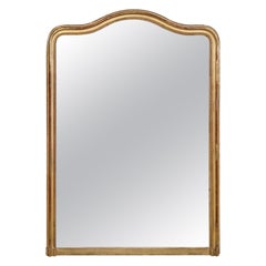 19th Century French Mirror Louis XV Style in Giltwood 
