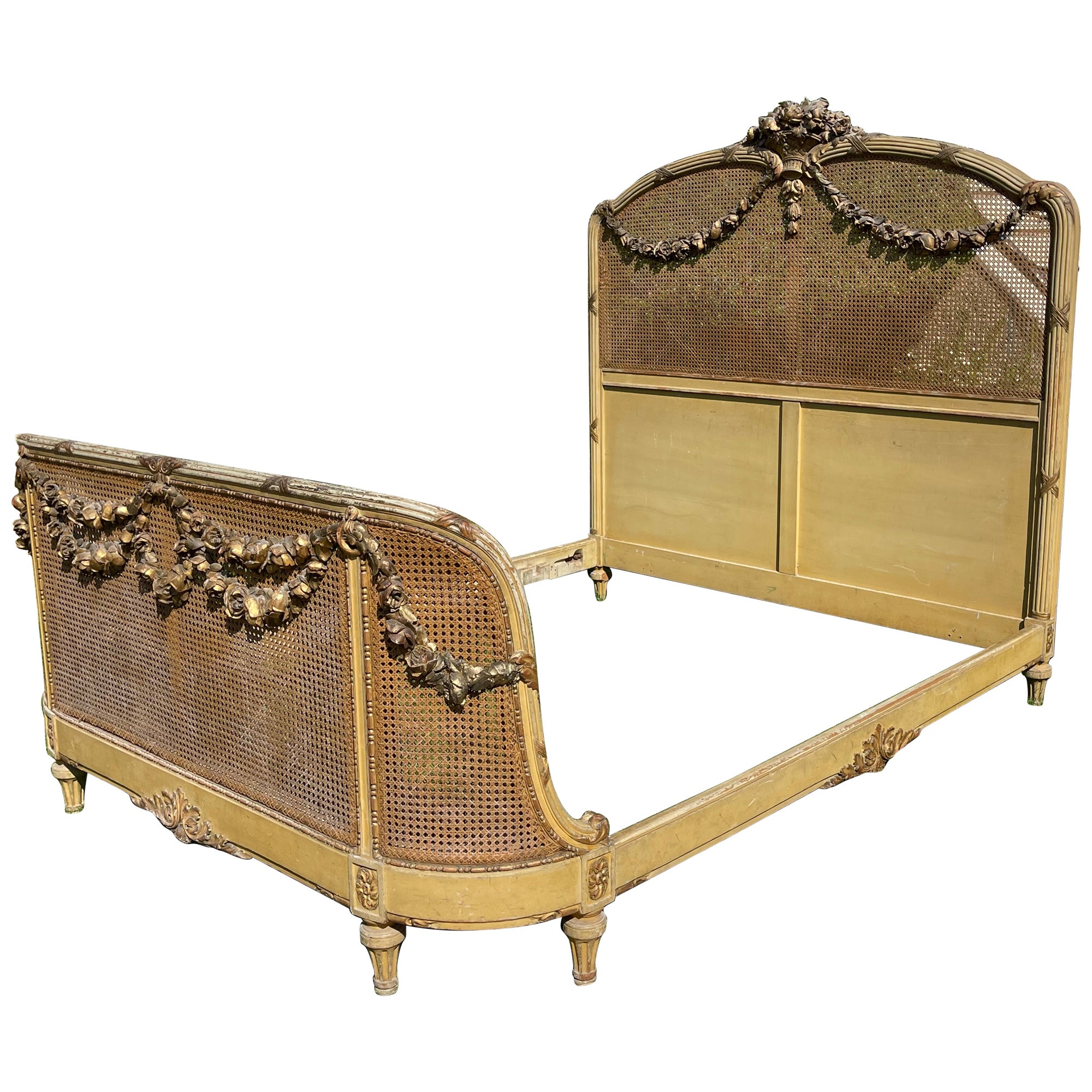 Louis XVI Style Bed For Sale