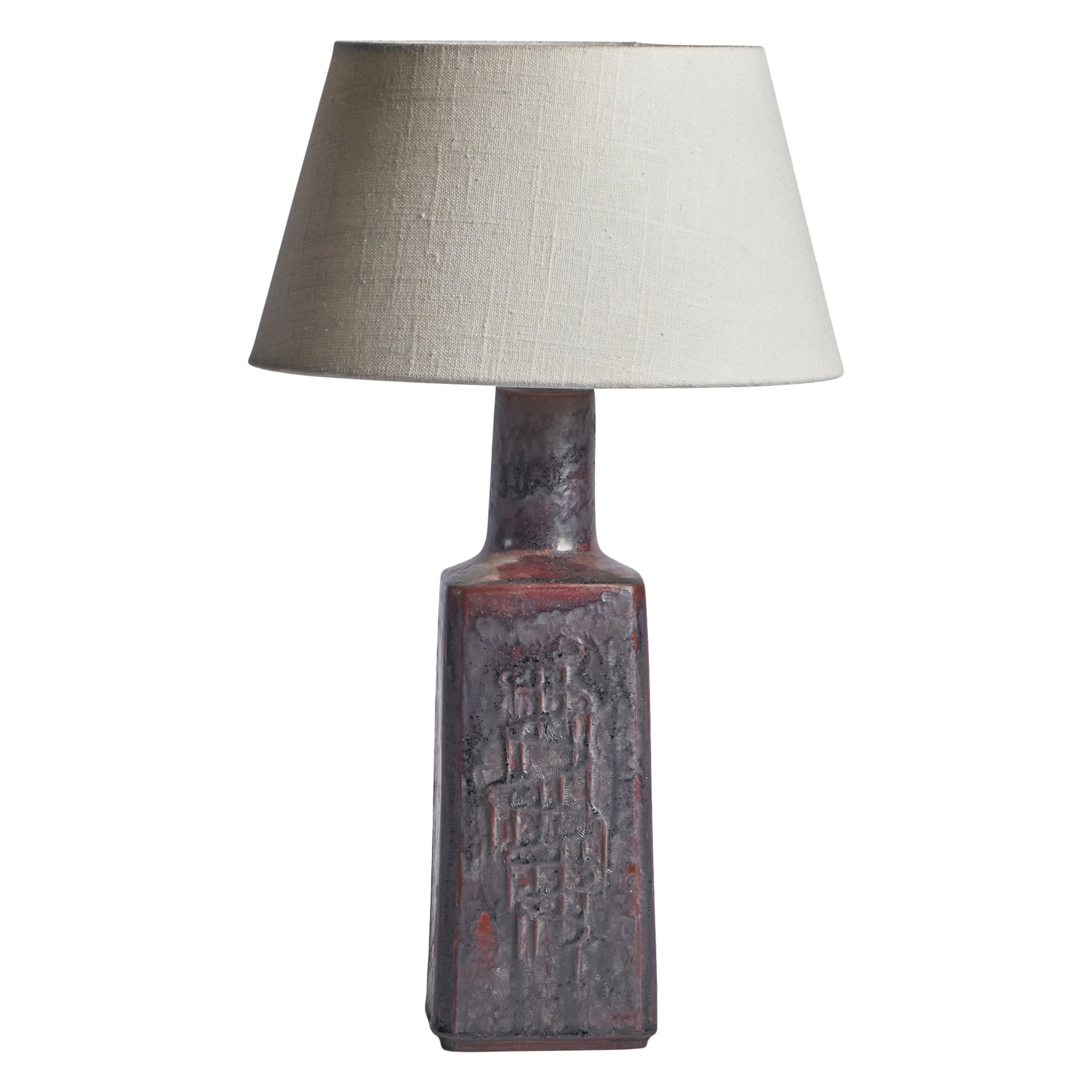 Desiree, Table Lamp, Stoneware, Denmark, 1960s For Sale