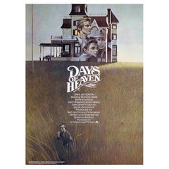 Affiche vintage originale Days of Heaven, 1978