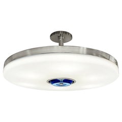 Iris Ceiling Light by Gaspare Asaro - Polished Nickel Finish