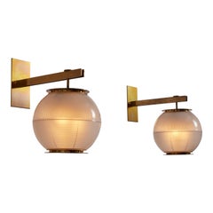 Vintage Pair of 'LP 7' Sconces by Ignazio Gardella for Azucena 