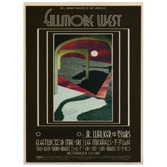 1969 Fleetwood Mac - Fillmore West Original Vintage Poster