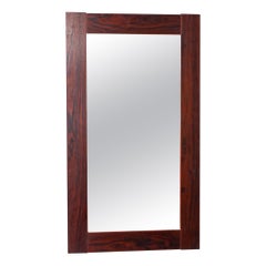 Used Danish Modern Rosewood Wall Mirror