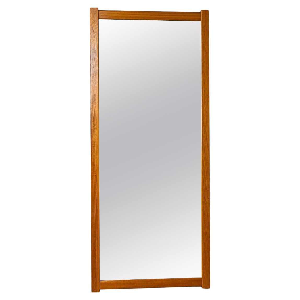 Danish Mid-Century Modern Teak Mirror