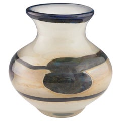 Vase de la série Eldorado de Sam Herman pour Val St Lambert vers 1978