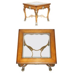 EXQUISITE THOMASVILLE SAFARI COLLECTION OCCASIONAL CENTRE OR LARGE SIDE TABLe