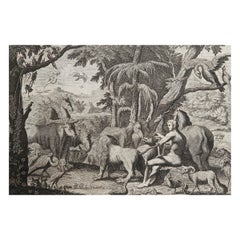 Original Antique Print after Jan Luyken, Amsterdam, Genesis II, 1724