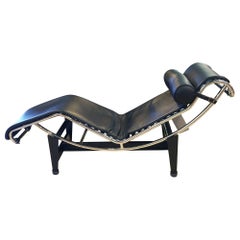 Cassina Le Corbusier LC4 Chaise Lounge Chair - Very Good Condition