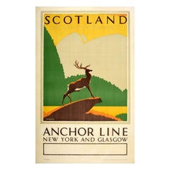 Retro Scotland Anchor Line