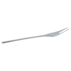 Georg Jensen, Caravel, meat fork in sterling silver.