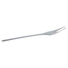 Georg Jensen, Caravel, meat fork in sterling silver. 