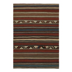 Vintage Tribal Kilim rug in Polychromatic Geometric Patterns by Rug & Kilim