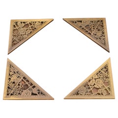 Tiffany Studios New York Grapevine Bronze Blotter Corners