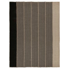 Rug & Kilim’s Contemporary Rug with Floral Patterns in Green, Blue and Pink