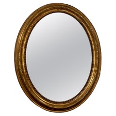 Louis Philippe Oval Hall Mirror