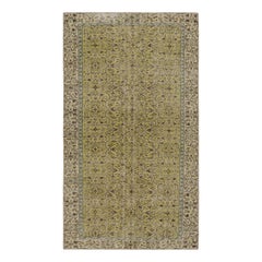 Vintage Zeki Müren Persian Style Rug with Floral Patterns, from Rug & Kilim