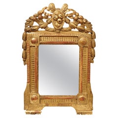 Antique 18th Century French gilded Wall Mirror