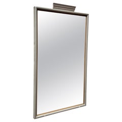 Swedish grace Art Deco 1930s silver Mirror, in the Vibe of Axel Einar Hjorth