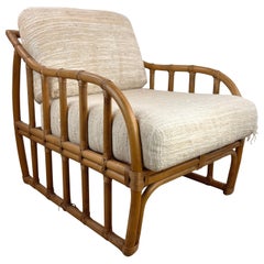 Vintage Coastal Ficks Reed Rattan-Sessel