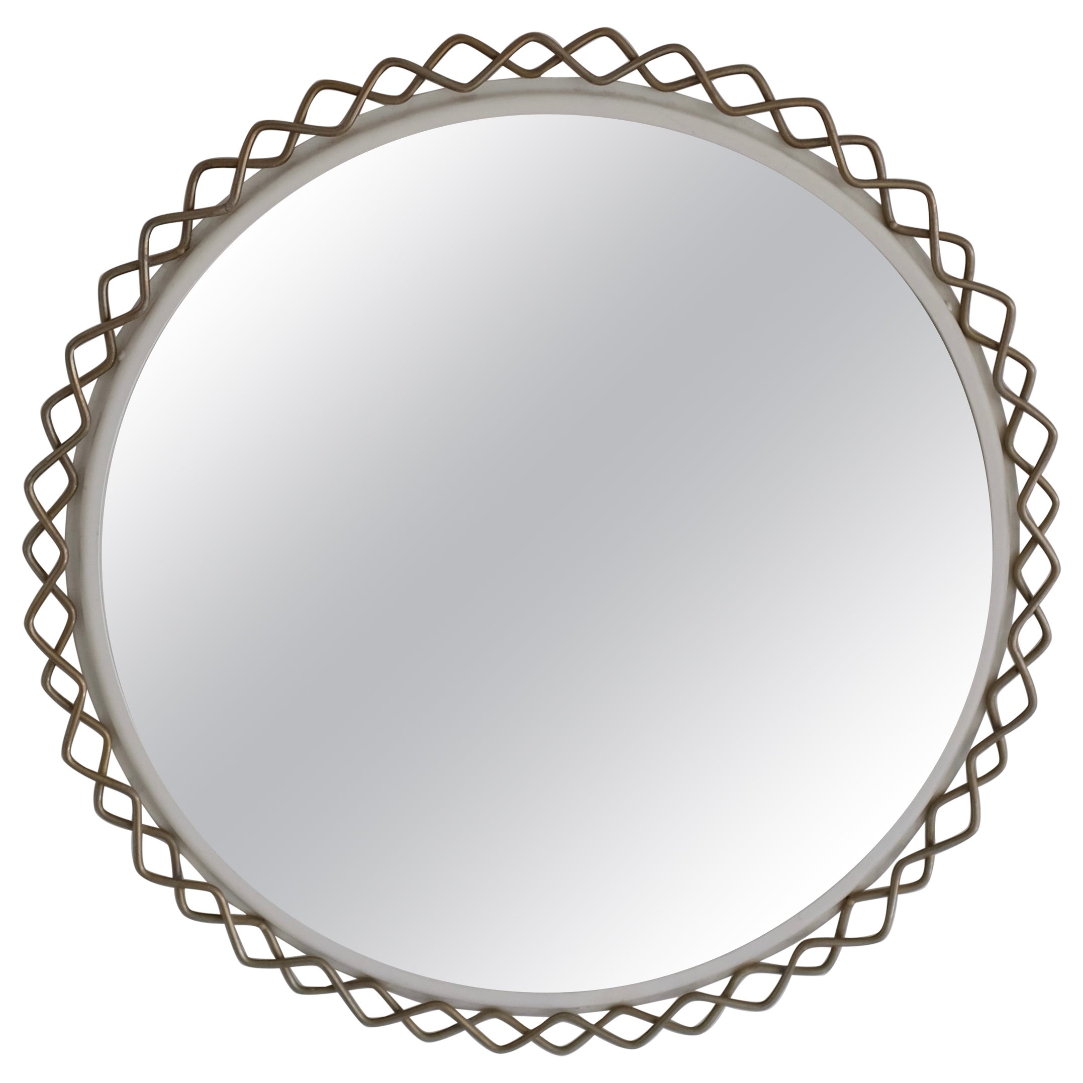 Wall Mirror by Hans-Agne Jakobsson For Sale