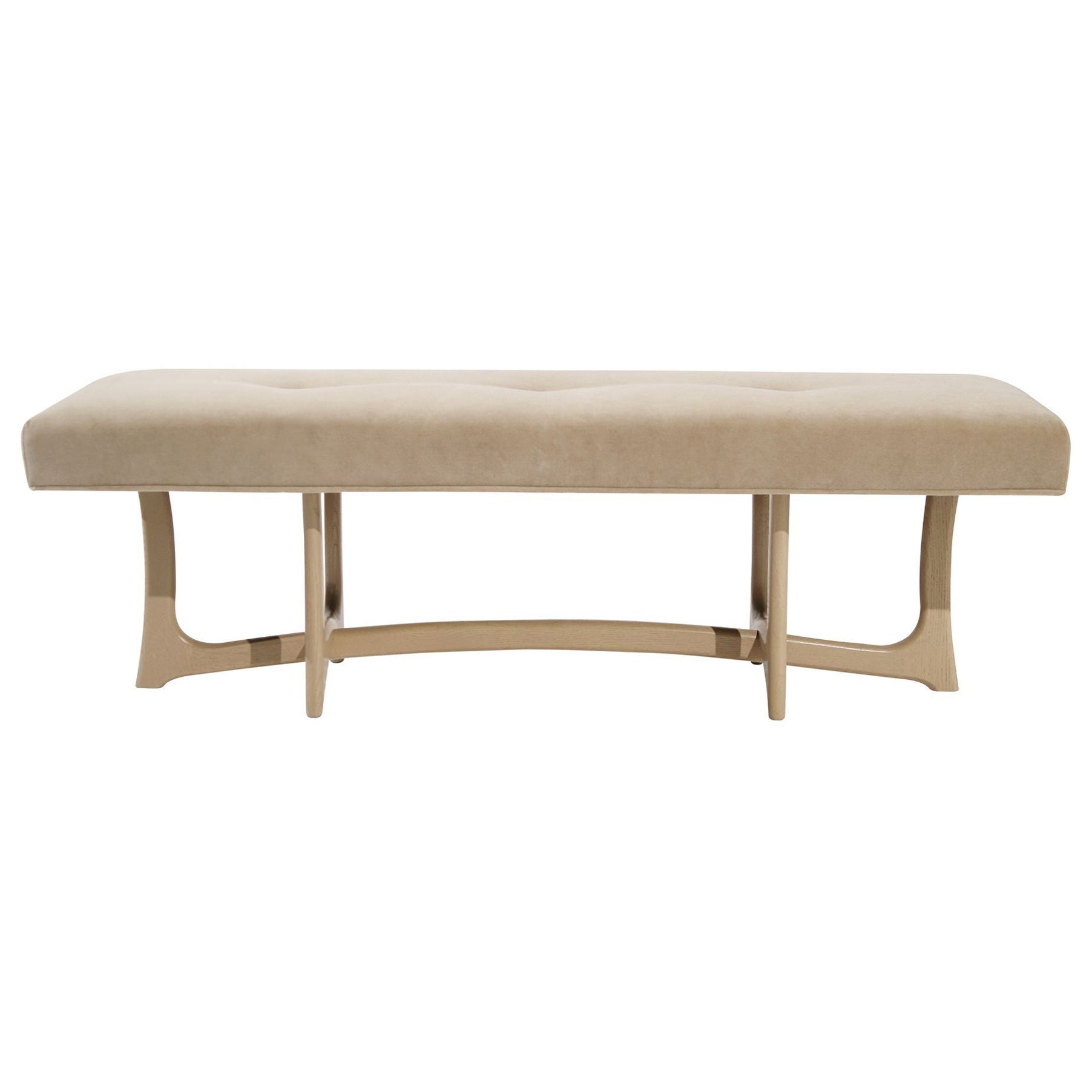 The Forma Bench in White Oak by Stamford Modern For Sale