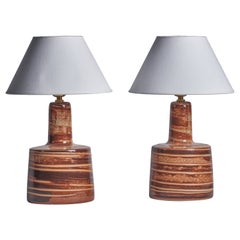 Vintage Jane & Gordon Martz, Table Lamps, Ceramic, USA, 1960s