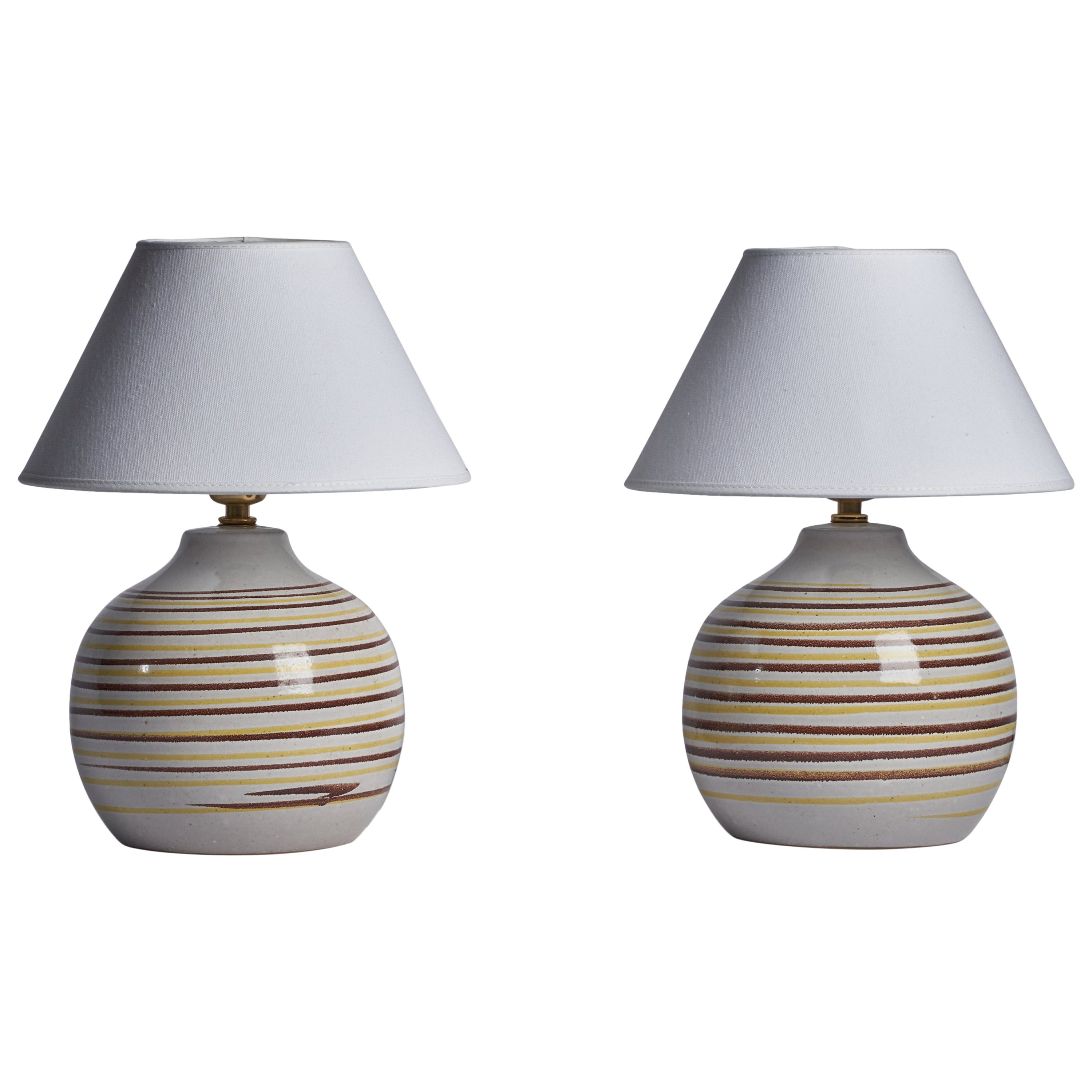 Jane & Jane Martz, Lampade da tavolo, Ceramica, USA, anni '60