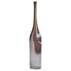 Vintage Bengt Orup, Vase, Blown Glass, Sweden, 1960s