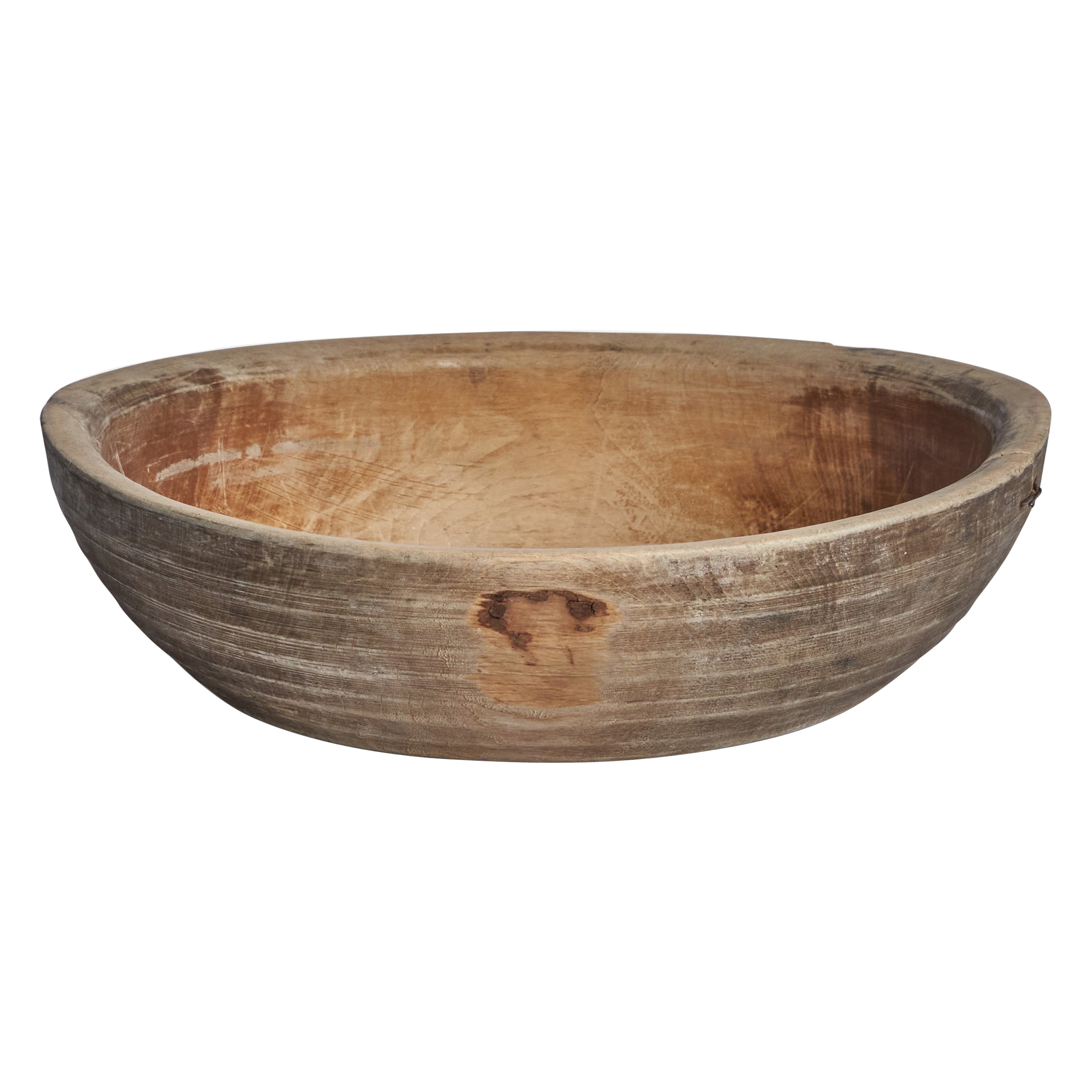 Swedish Craft, Bowl, Wood, Sweden, 19th Century For Sale