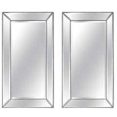 Fantastic Pair of Dorothy Draper Style Hollywood Regency Mirrors