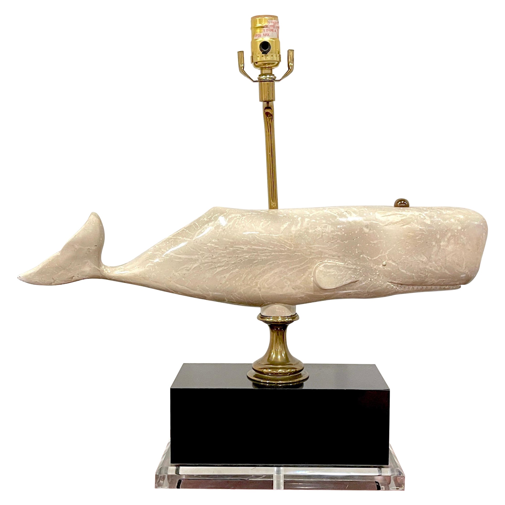 Lampe baleine 1991, Bauer Lamp Co en vente