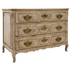 19th Century French Bleached Oak Drawer Chest