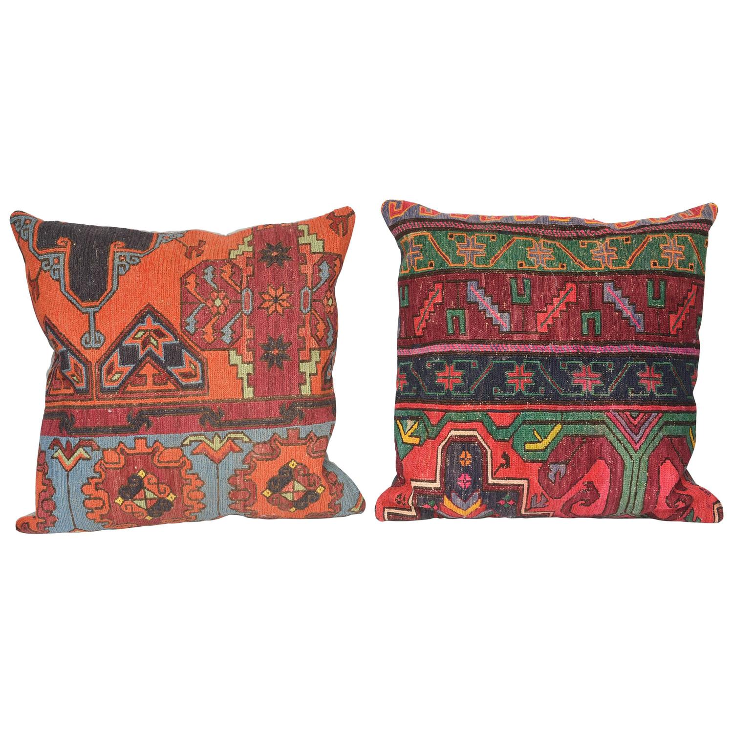 Pair of Turkish Pillows at 1stdibs
