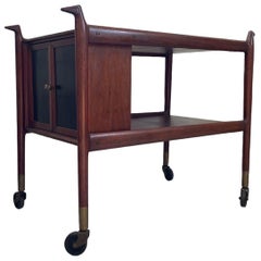 Vintage Mid Century Modern Italian Cart