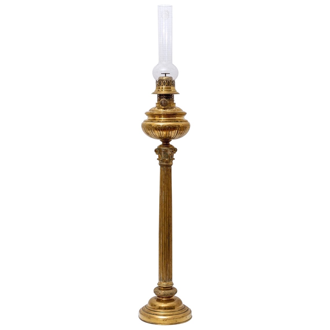 Important Bronze Oil Lamp - XIXth Century - Napoleon III