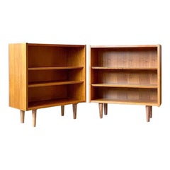 Pair of 1960s Danish Walnut Bookcases