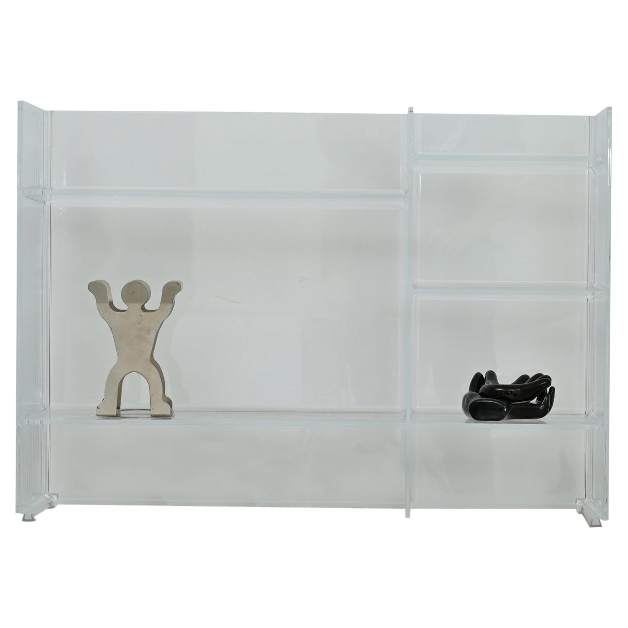 Clear Acrylic New-In-Box “Sound Rack” by Ludovica & Roberto Palomba for Kartell For Sale