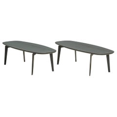 Fritz Hansen Black JOIN Coffee Tables, 2017, Set of 2