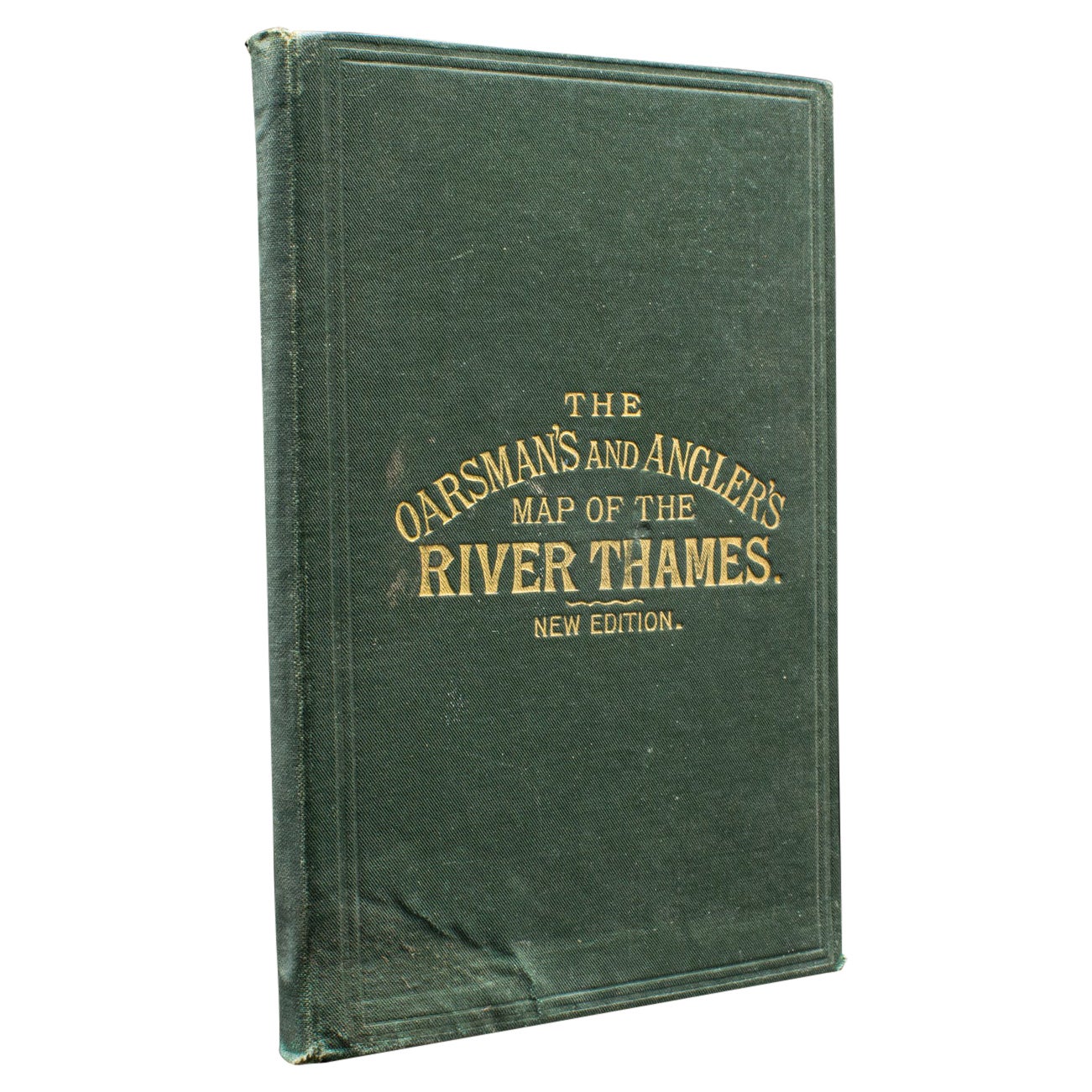 Antique Oarsman's Map of the River Thames, English, Cartography, Published 1912