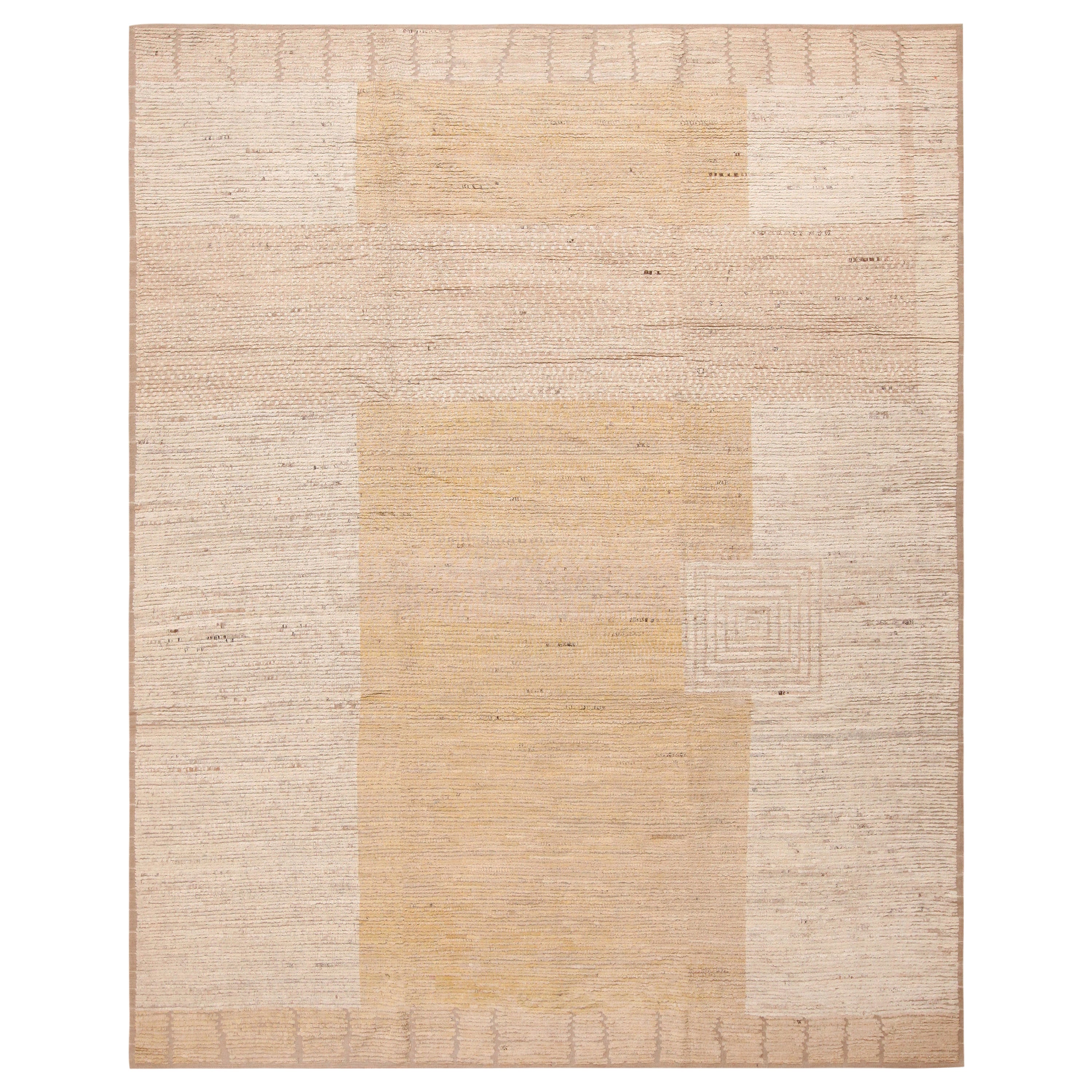 Nazmiyal Collection Soft Colors Modern Abstract Design Rug.  9 ft 7 in x 12 ft 4