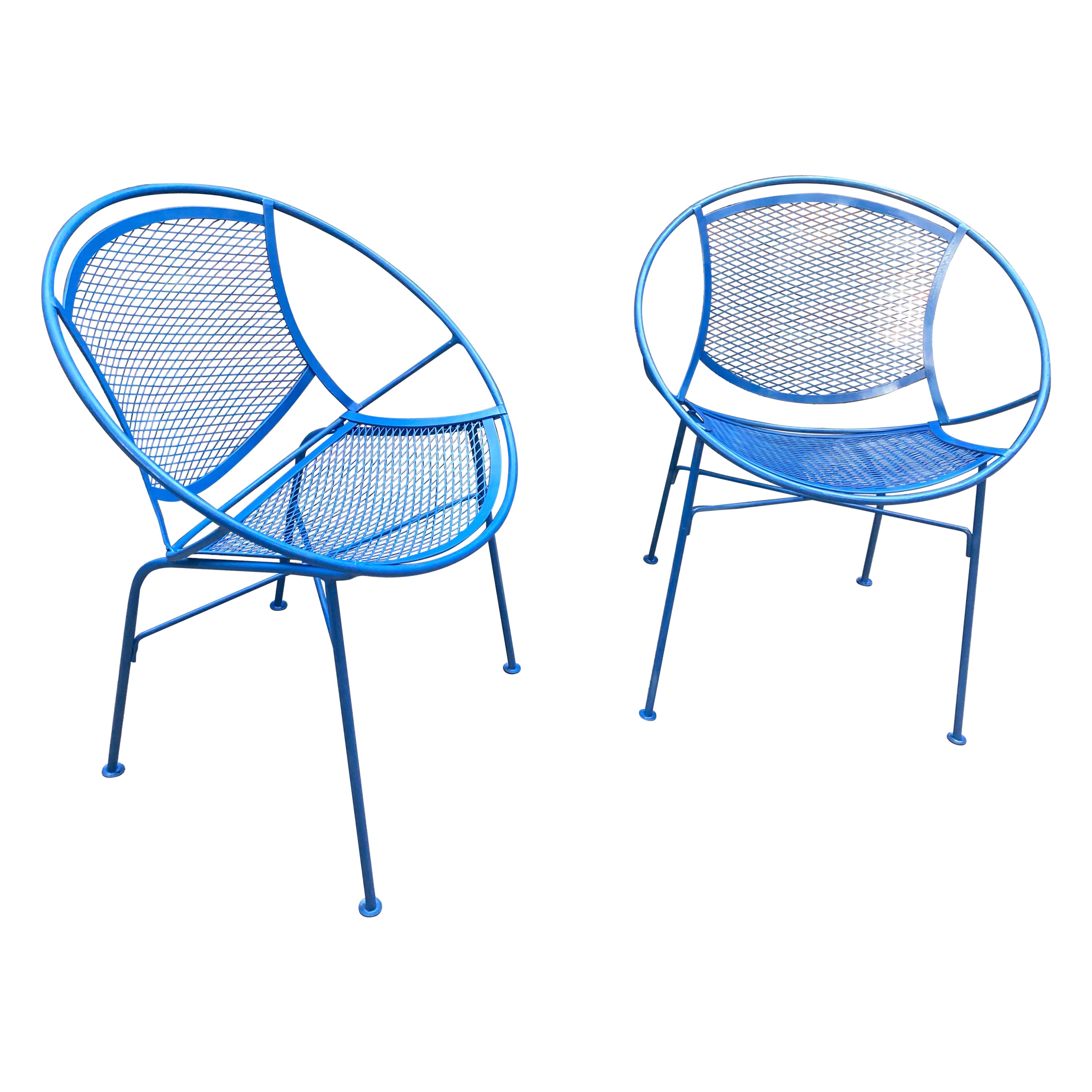 Tempestini for Salterini Oscar Patio Chairs - Set of 2 For Sale