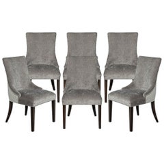 Ensemble de 6 chaises de salle à manger The Moderns Grey