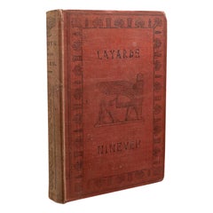 Antique 3e édition, Nineveh and its Remains Vol 1, Layard, anglais, victorien