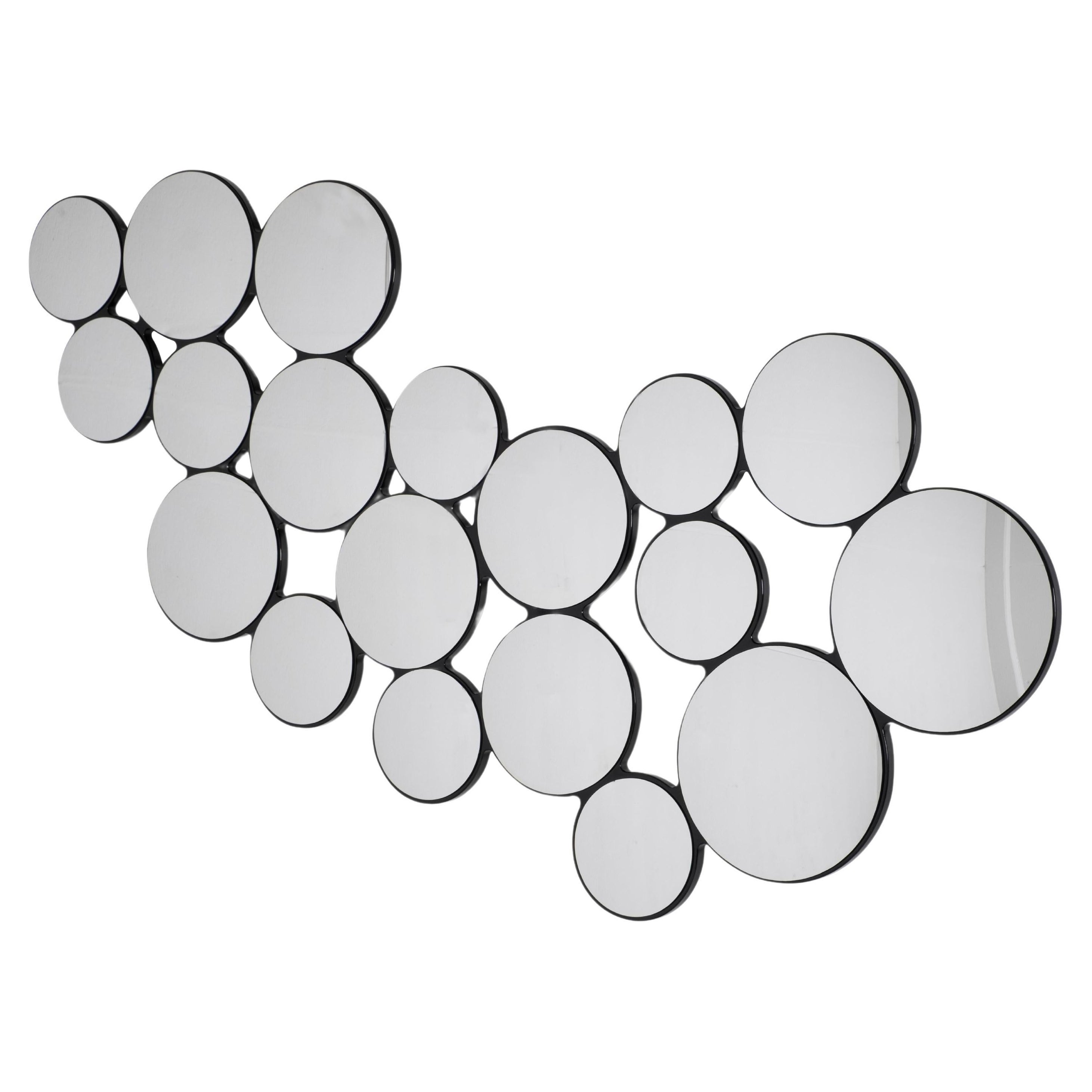 Modern Bubbles 19 Wall Mirror Convex Mirrors Handmade in Portugal by Greenapple For Sale